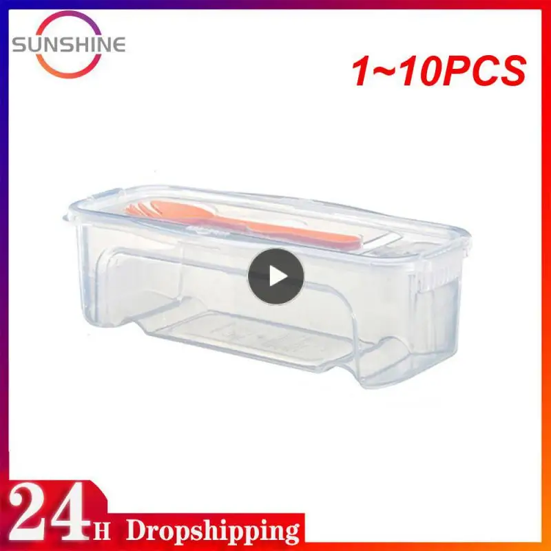 

1~10PCS Microwave Pasta Cooker with Strainer Heat Resistant Pasta Steamer with Lid Spaghetti Noodle Cooking Box Kitchen