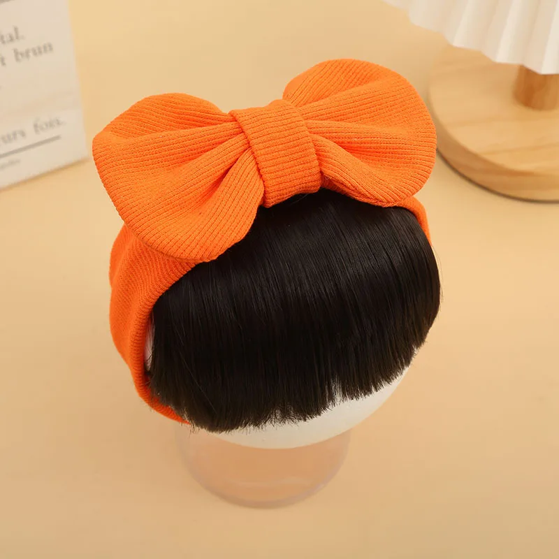 Newborn Baby Headwear Fashion Bowknot Headband Baby Girl Newborn Princess Wig Headband Infant Hairband Kids Accessories baby essential  Baby Accessories