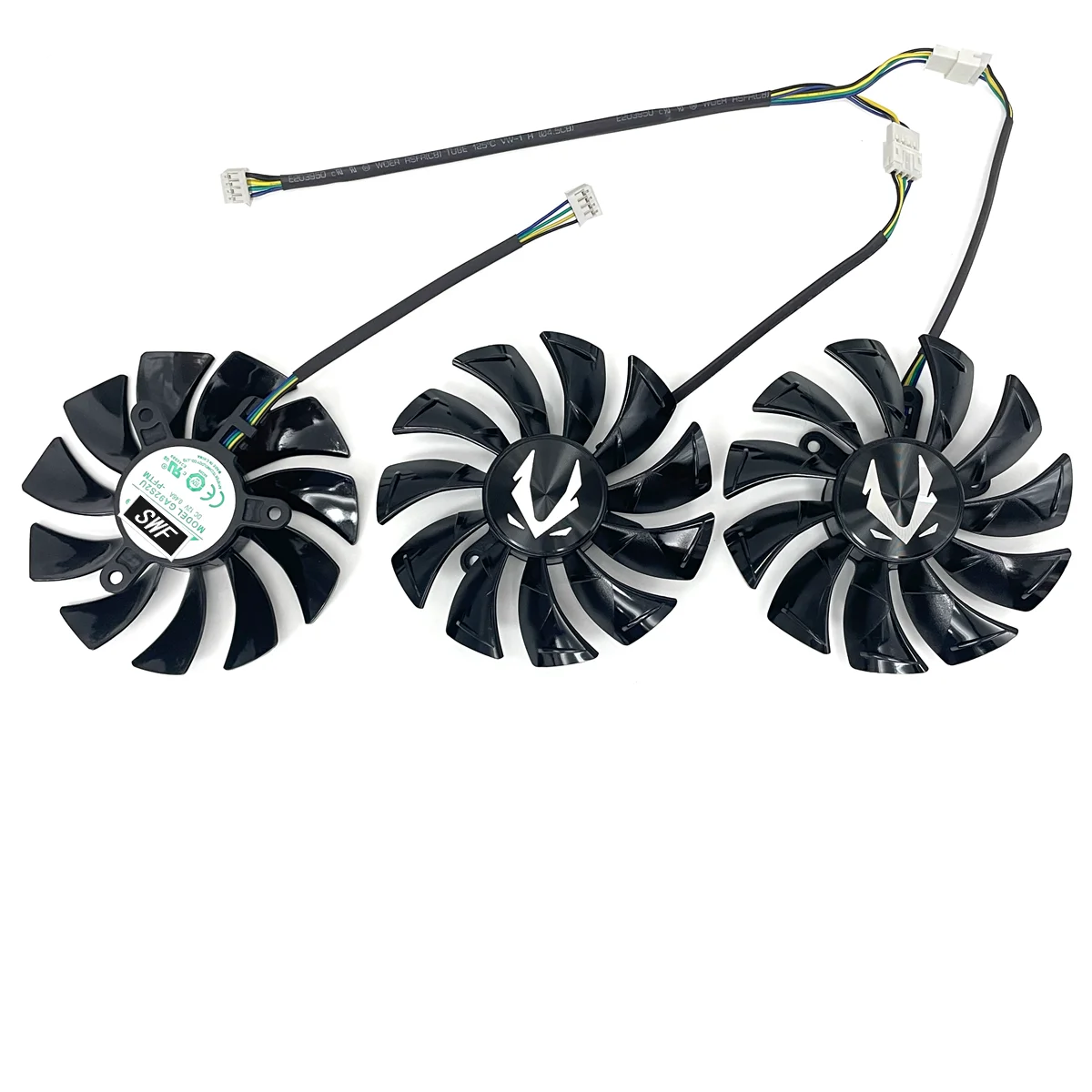 fã de Refrigeração da Placa Gráfica para Zotac Geforce Rtx 2080 ti Amp Edição Refrigerador Novo 87 mm Ga92s2u Gfy09215m12spa Rtx2080 2080ti - Imagem 5
