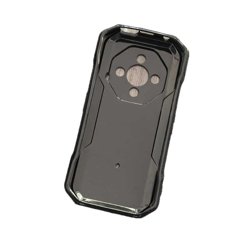 Cheshaoping in Vera Pelle Stand Portafoglio Cover Per Ulefone Armor X32 Pro Premium Caso Case Copertina Custodia Guscio TPU Silicone Protettiva Anti Urto e Graffi (Nero