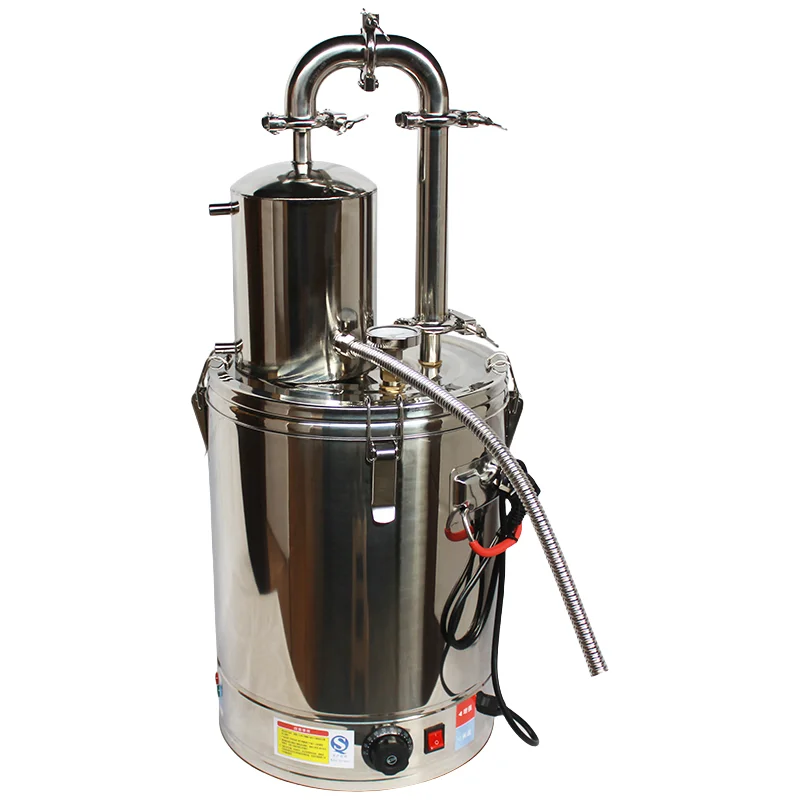 50L Small Home-use Stainless Steels Alcohol White Wine, Red Wine, Rice Wine Fermentation And Distillation In One Equipment