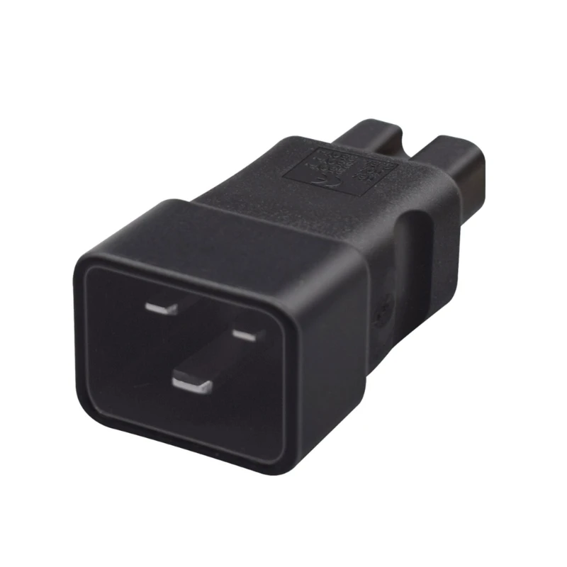 

C15 Female To C20 Male Adapter,C20 to C15 ACPlug Convert Adapter,10A Connector