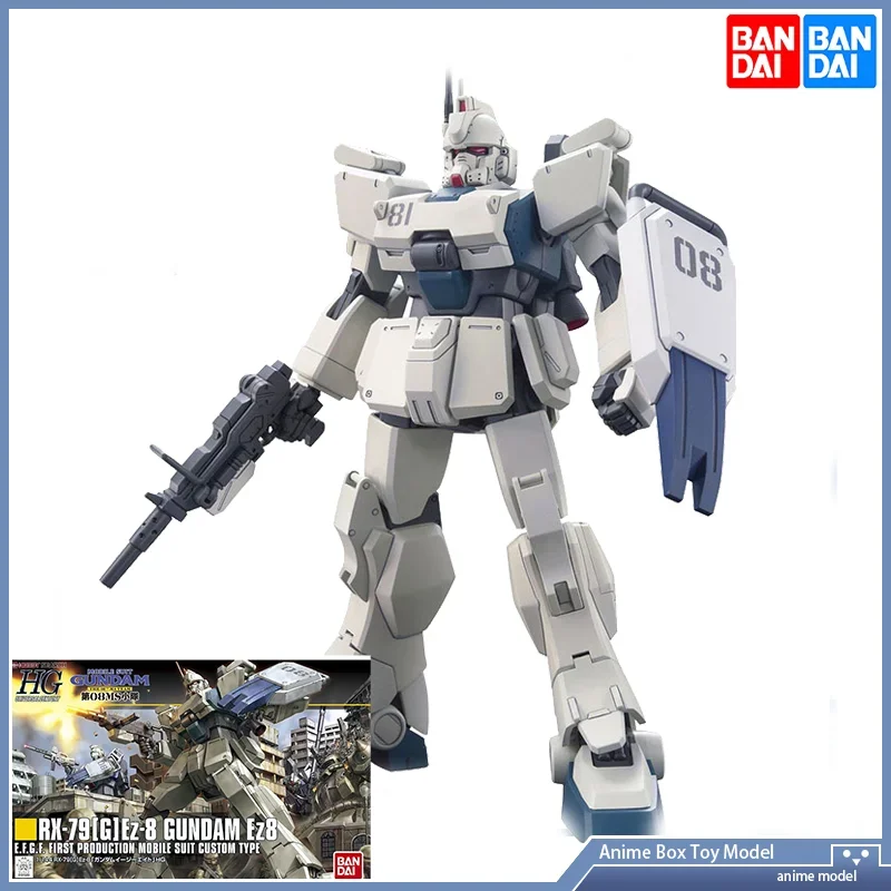 

Gundam BANDAI HGUC 155 1/144 RX-79[G] Ez-8 EZ-8 Assembly Plastic Model Kit Action Toy Figures Anime Gift Original Product