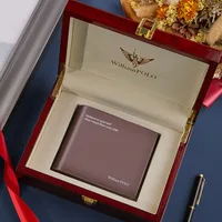 Large-capacity card holder men's leather anti-degaussing multi-card wallet long multi-function clutch WILLIAMPOLO 1