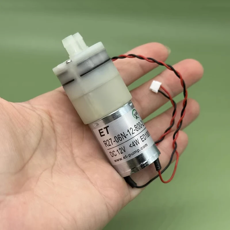 12V ET 시리즈 미니 370 자흡식 흡입 워터 다이어프램 펌프 3.8Bar 1300ml/min 컴팩트 사이즈로 효율적인 물 이송 가능