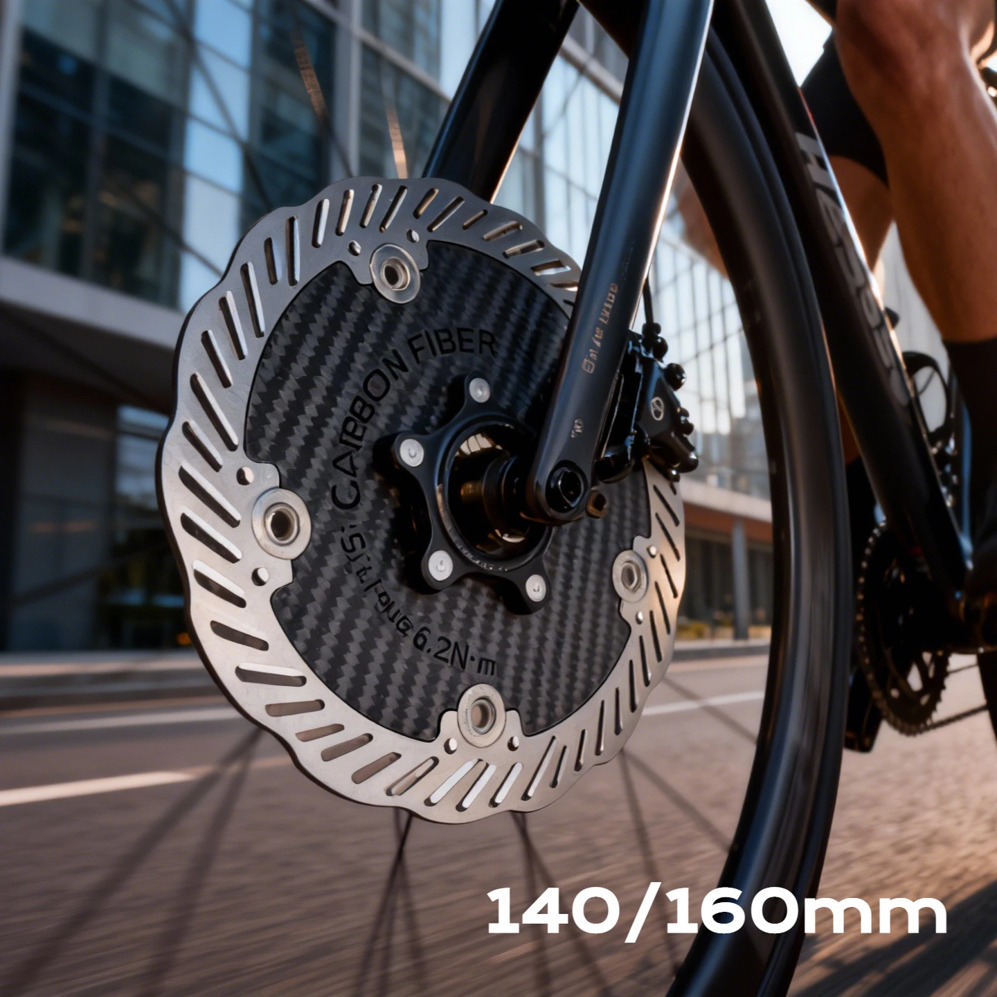 Lightweight Carbon Fiber Floating Brake Disc Rotor