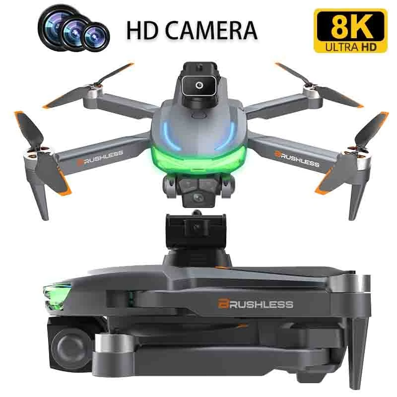 8K Mini Drone Professionale 20Km Brushless A17 Con Fotocamera Drone 4K Evitamento Ostacoli Fotografia Aerea Elicottero Quadcopter