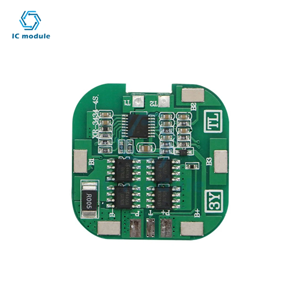 BMS 4S 8A 14,8 V 18650 Защитная плата для зарядки литий-ионной батареи монитор внешнего аккумулятора BMS 4S 8A печатная плата для электроинструментов