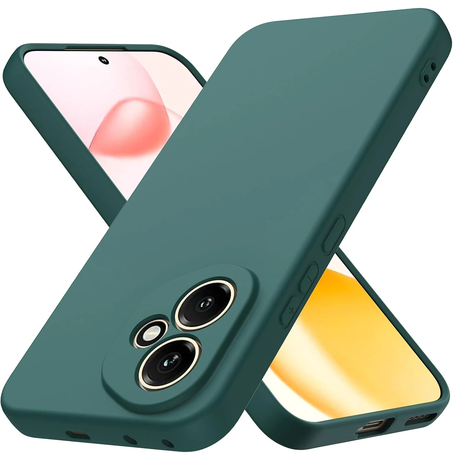 Luxury Original Liquid Silicone Soft Cover with Microfiber Interior
