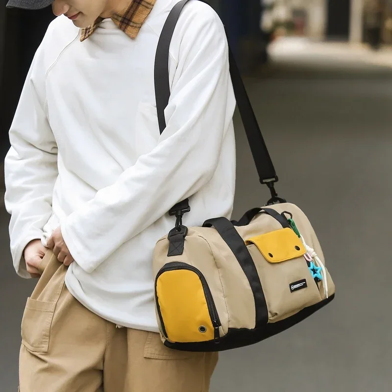 New Oxford Large Capacity Travel Bag 2024 Fashionable and Minimalist Crossbody Bag Trendy Shoulder Bag for Travel Couples