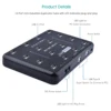 Sipolar A-100 16 Ports USB2.0 Hub Duplicator for TF SD Card Reader U-disk Data Test Batch Copy With LED Lamp 5V3A Power Adapter 5