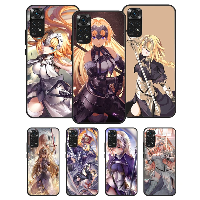 Saber and Jeanne D Arc Fate Case For Xiaomi Redmi Note 11 10 9 7 Pro 10S 9S 8T Redmi 10 10A 10C 9A 9C 9T Soft Back Cover