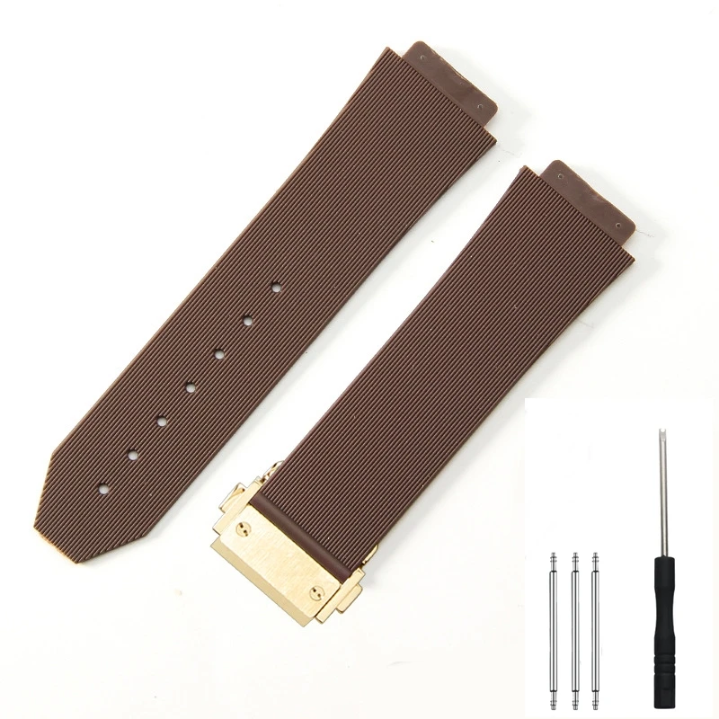Universal Rubber Silicone Watch Strap for Hublot Big Bang Classic Fusion - Dive Band for Men and Women