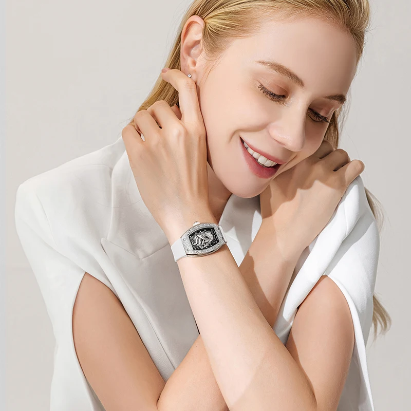 BONEST GATTI Luxury Mechanical Automatic Wrist Watch Fashion Phoenix Watch Dial Mechanical Watches Wrist For women 3