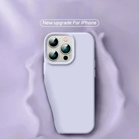 Liquid Silicone Phone Protectiver Case For iPhone 15 14 11 Pro Max 13 12 Mini XR X XS 8 7 Plus Protector Shockproof Back Cover - Image 2