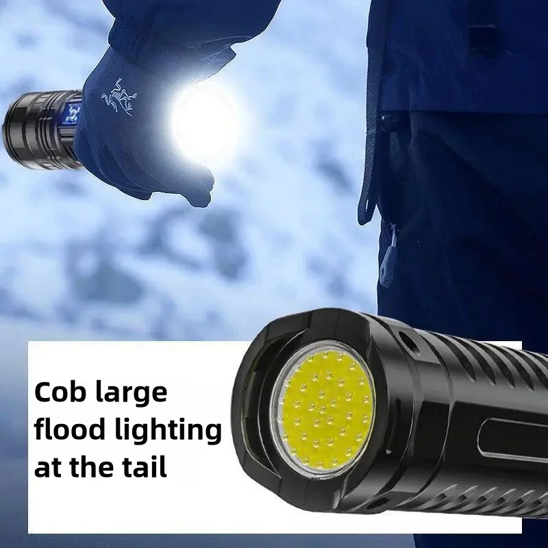 10000W Tactical LED Flashlight 4