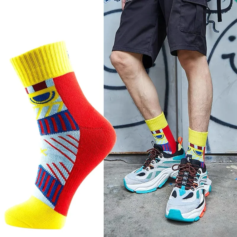 1 pair TAAN Men's sports sock badminton tennis thick cotton Tennis socks Skidproof T-345