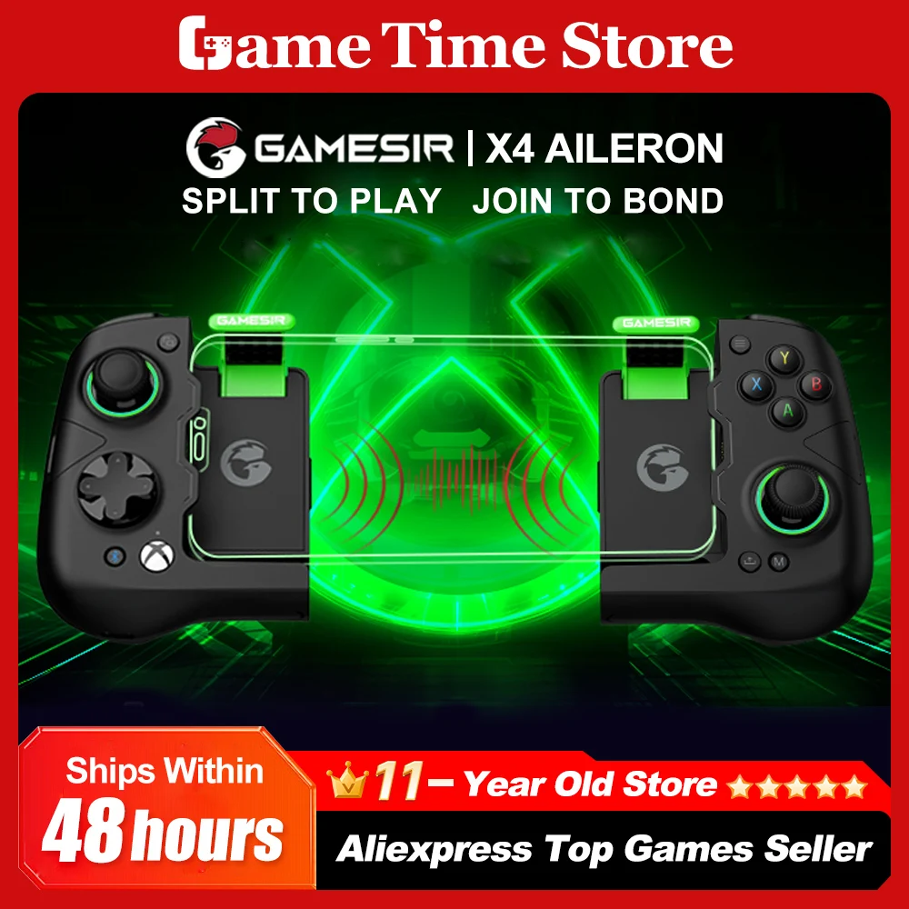 スマホアクセサリー GameSir X4 Aileron GameSir X4 Aileron Bluetoothモバイルフォンゲームパッド Xbox