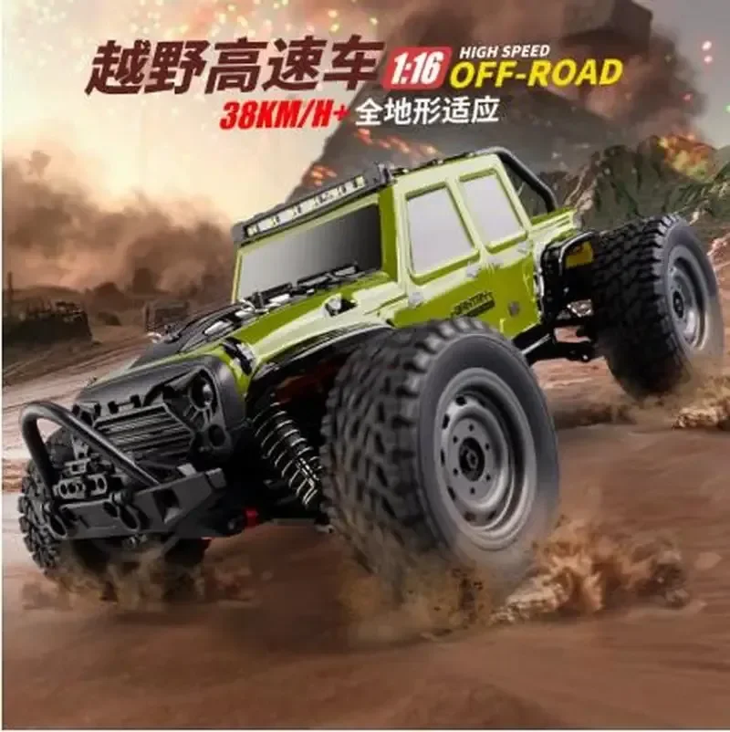 

2024 Scy-16103 1:16 Brushless Remote Control Off-road Pickup Car Stepless Speed Truck 4wd Rc Simulation Model Children Gifts Toy