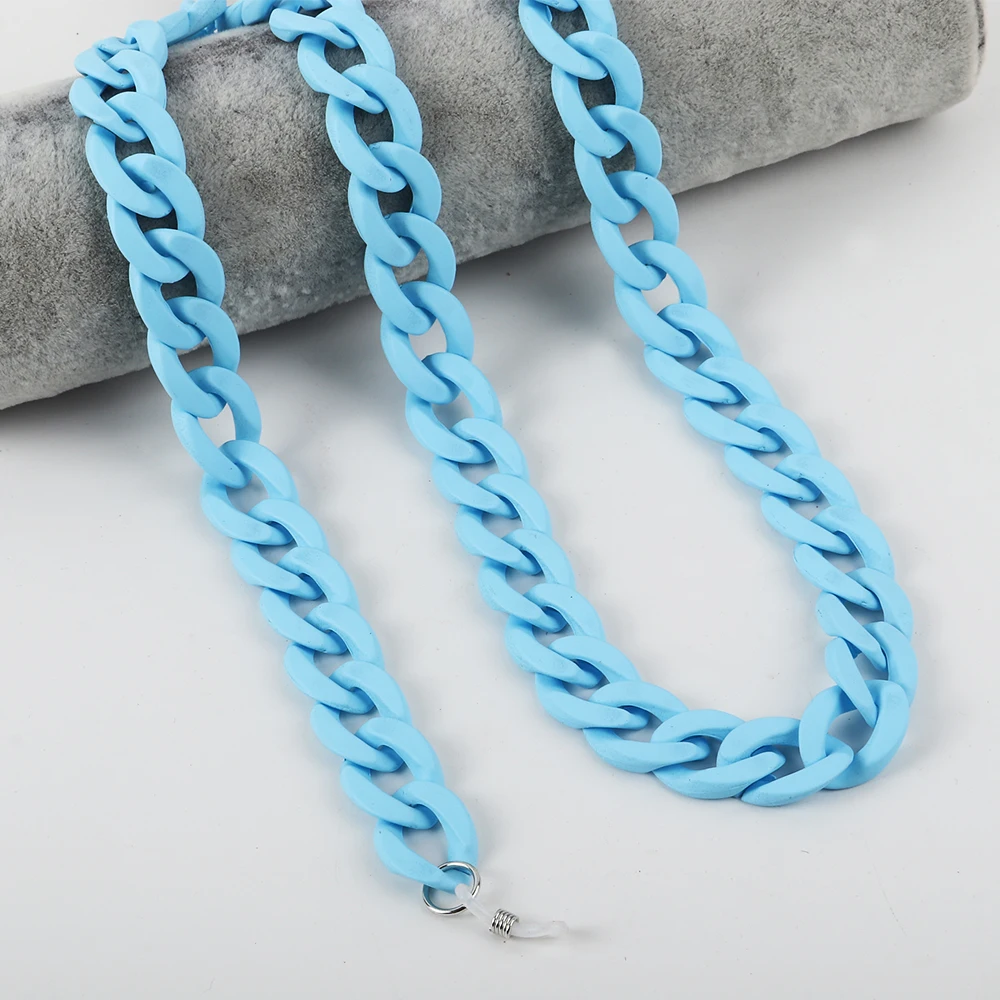 Unisex Fashion Matte Acrylic Eyewear Chain Lanyard