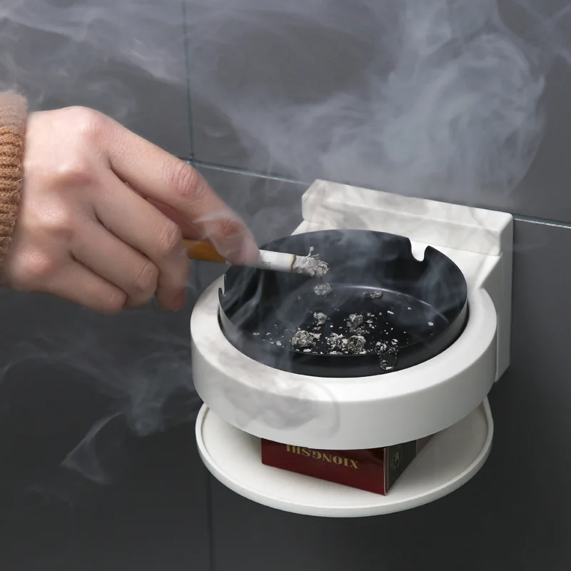 【Gursky, Rauch, Wall 】新品　シュリンク包装未開封品 Innovative Fashionable Wall-Mounted Ashtray for Bathroom