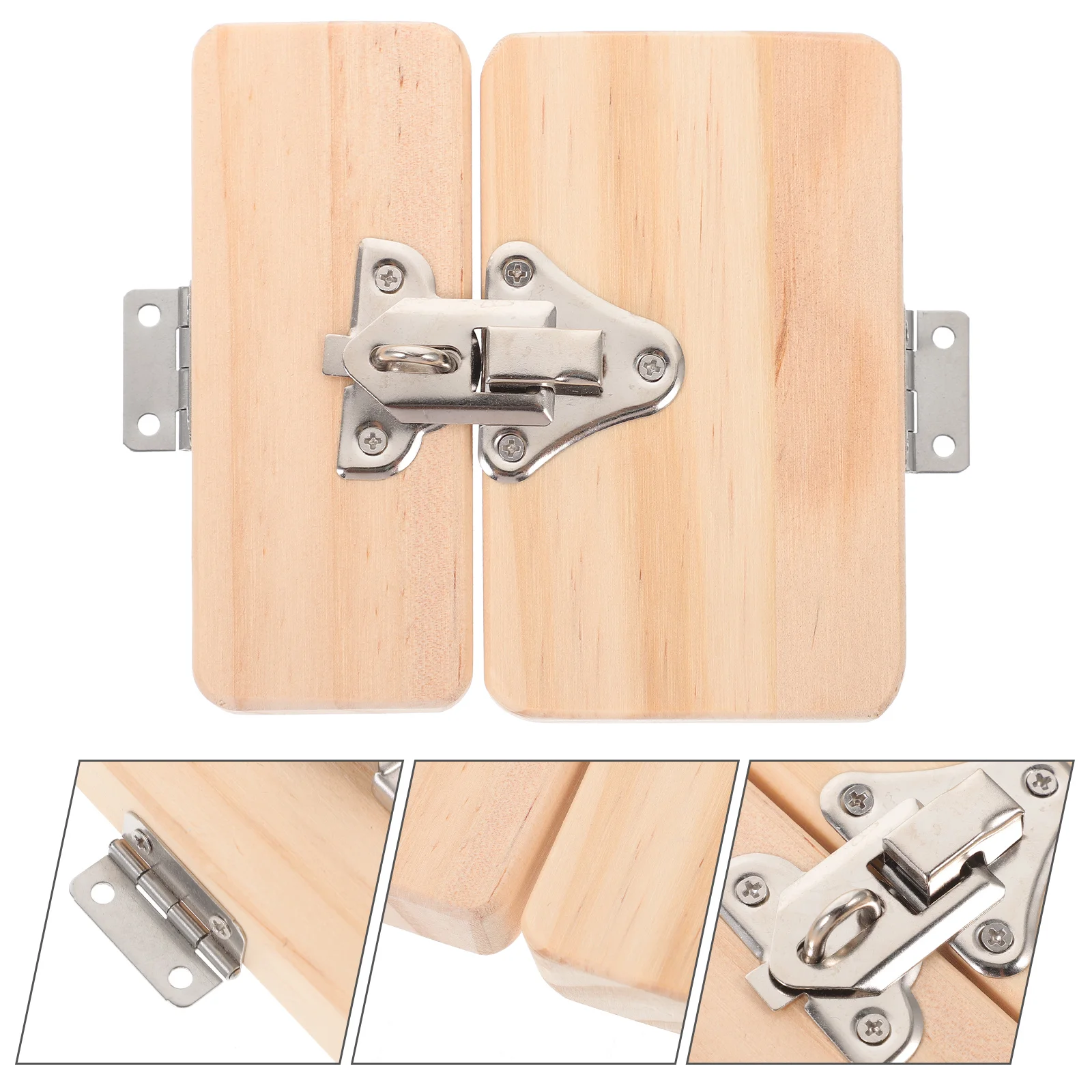 

Toddlers Busy Board Door Latch Sensory Board Part DIY Busy Board Toddler Leaning Toy