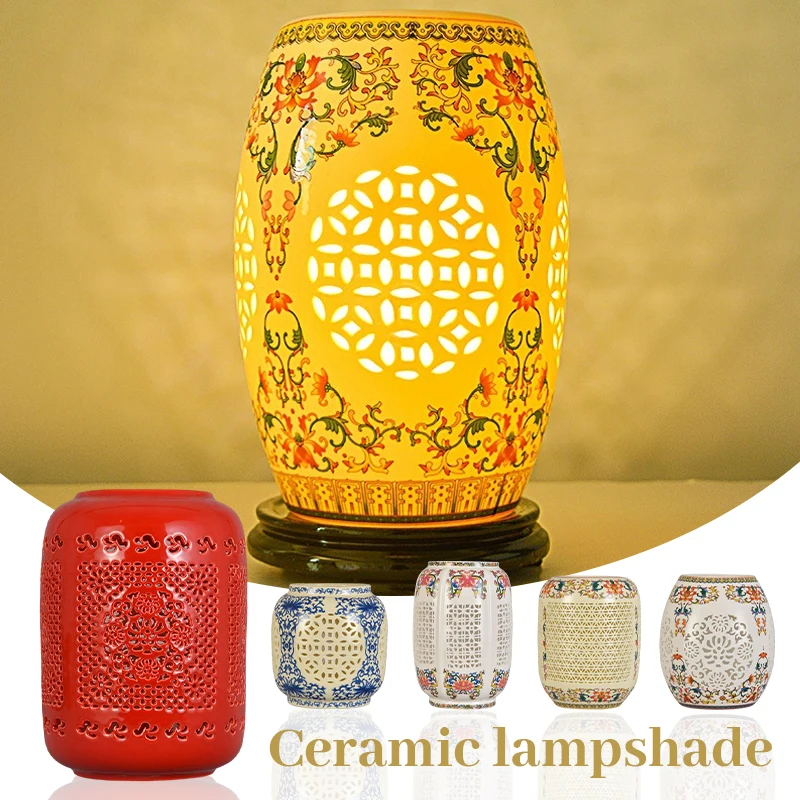 Porcelain Table Lamp Accessories Porcelain Light Cover Chandelier