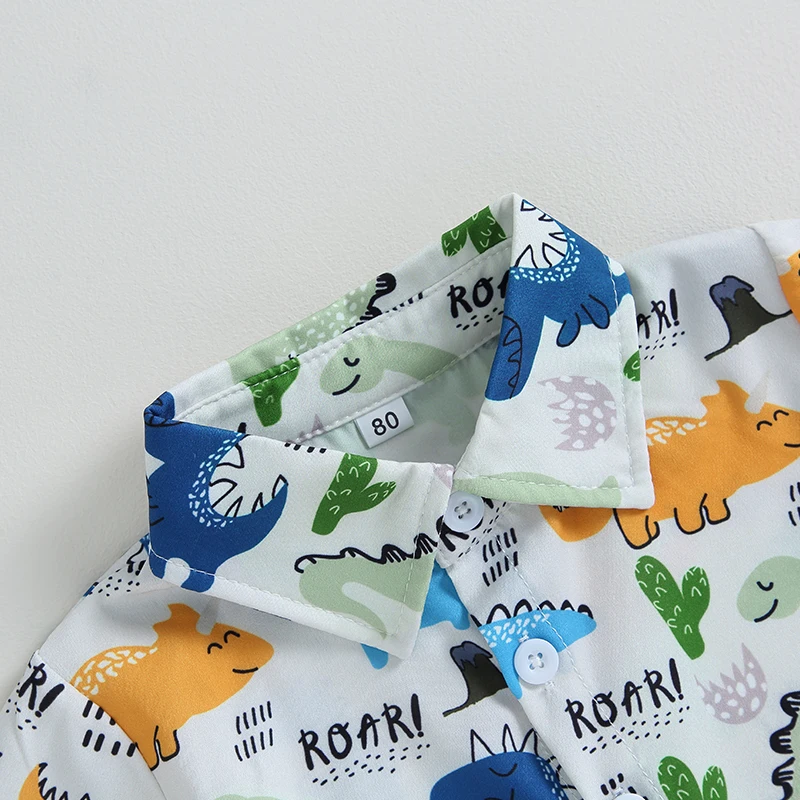 

Рубашка с отложным воротником и коротким рукавом и шорты с эластичным поясом