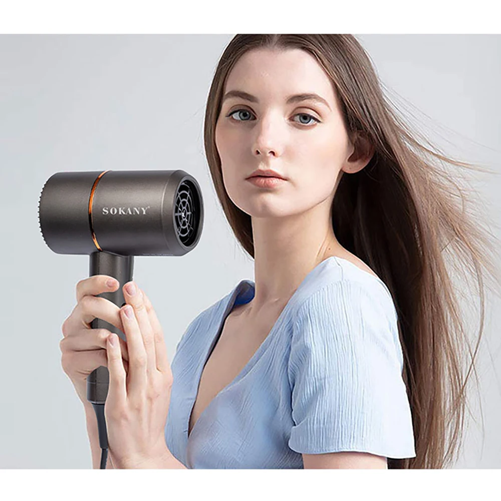 

1000W Hairdryer Brush Lightweight Home Travel Hair Dryer With Diffuser Household Styler Fast Drying Travel Blow Dryer