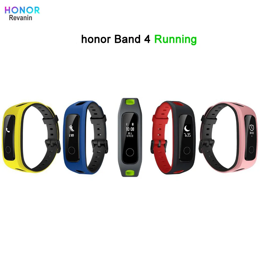 В наличии! Оригинальный Смарт-браслет Honor Band 4 для бега, спортивный браслет с застежкой Land Impact и монитором сна