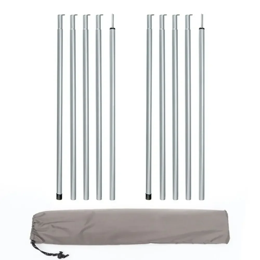 

Outdoor Awning Camping Pole Tarp Telescopic Tent Bracing Canopy Sticks Equipment Poles Rod Sports