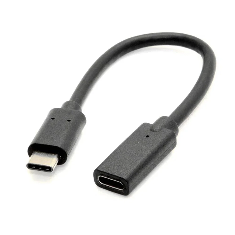 Type-C extension cable, male to female data cable, PD fast compatible docking station, mobile phone, laptop charging, video adap