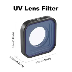 Enhanced Glass Lens Filter Set with CPL, ND32, ND16, ND8, and UV Polarized Protective Filters - UV Lens Filter