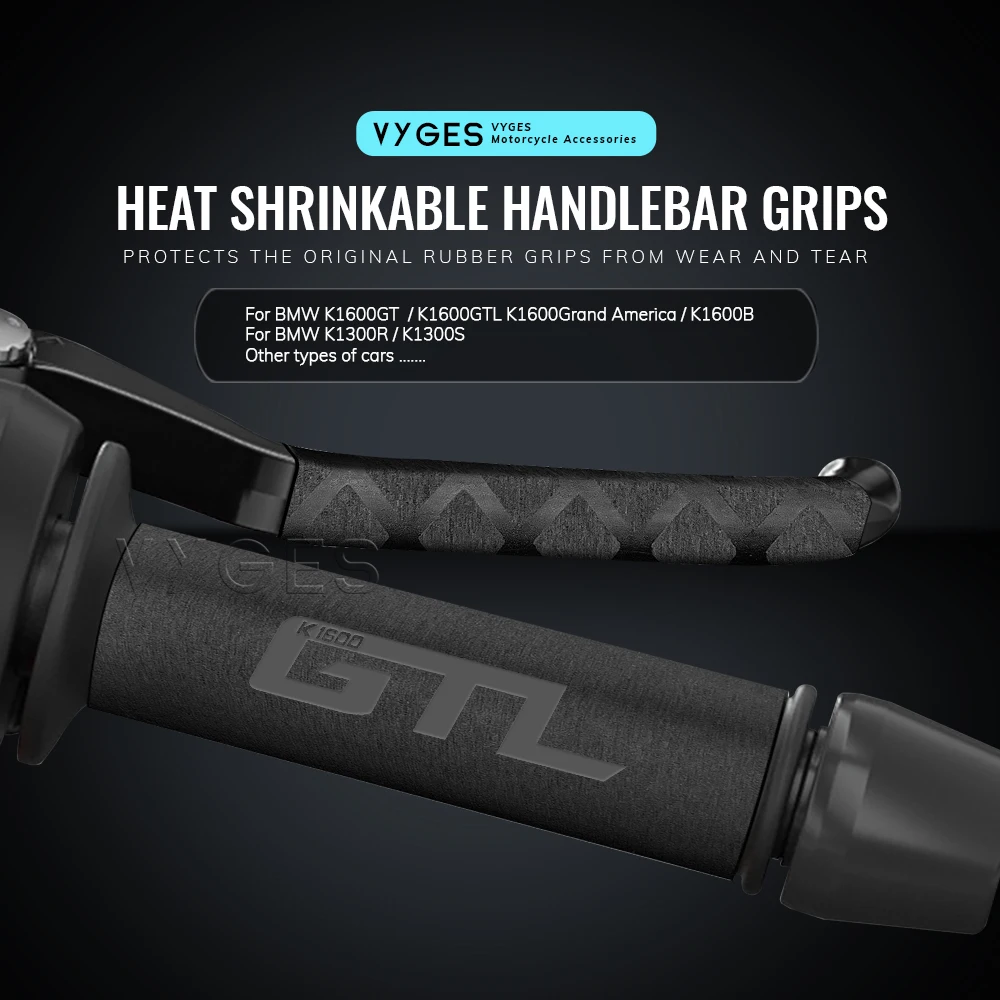 

Motorcycle For BMW K1600GT K1600GTL K1600B GA K1300R K1300S Heat Shrinkable Handlebar Grips Clutch Brake Lever Cover Grip Glove