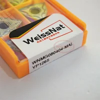 Plaquettes en carbure WNMG080404-MAL YP1265, WNMG080408-MAL YP1265, WNMG432 YP1265 4