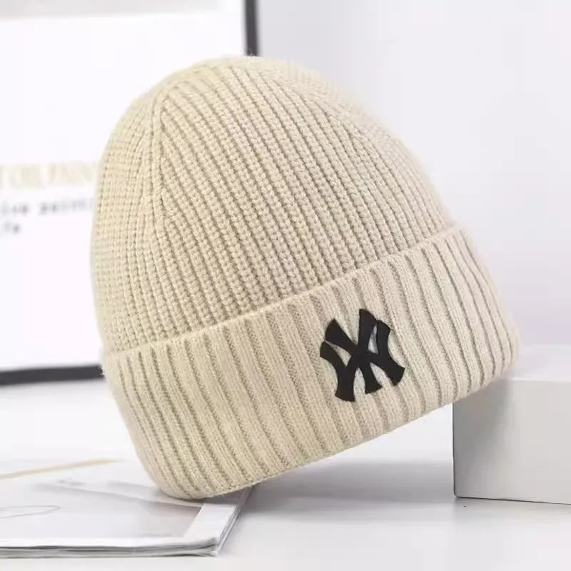 Knitted Pullover Hat Letter Warm Hip Hop Couple Men and Women Autumn and Winter