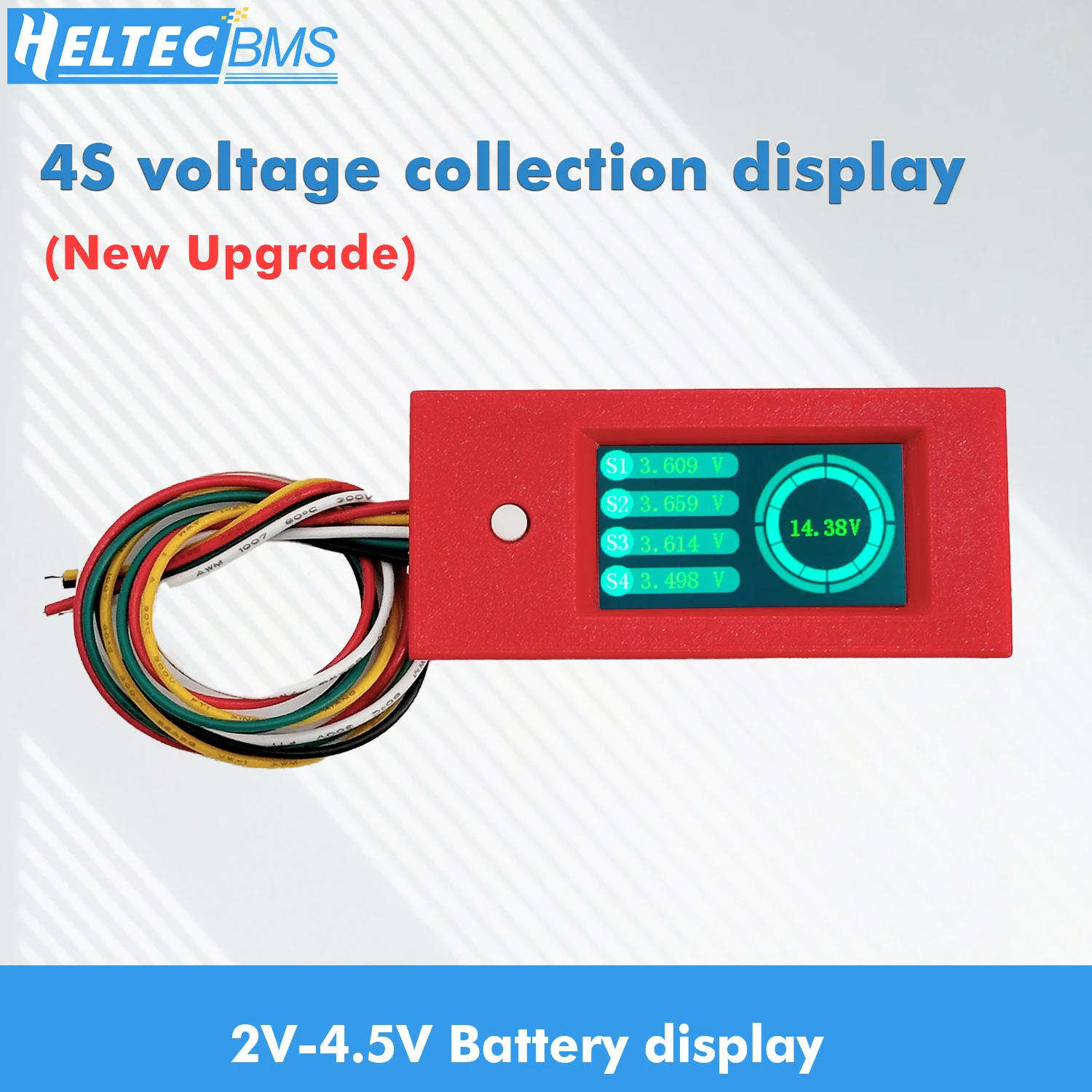 Enhanced Voltage Display Screen with Protective Case
