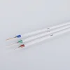 3 Pcs Nail Pens Manicure Kit Nail Painting Brush Manicure Brush Nail Decal Striping Pedicure Set 4
