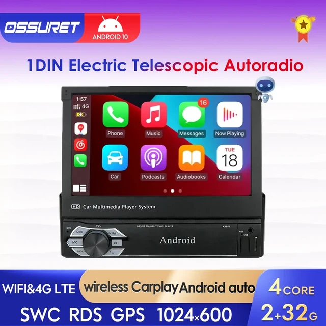 radio-android-1-din-multi-tactil-ref-tr3142 TDT NO USB_4G NO CarPlay &  Android Auto No