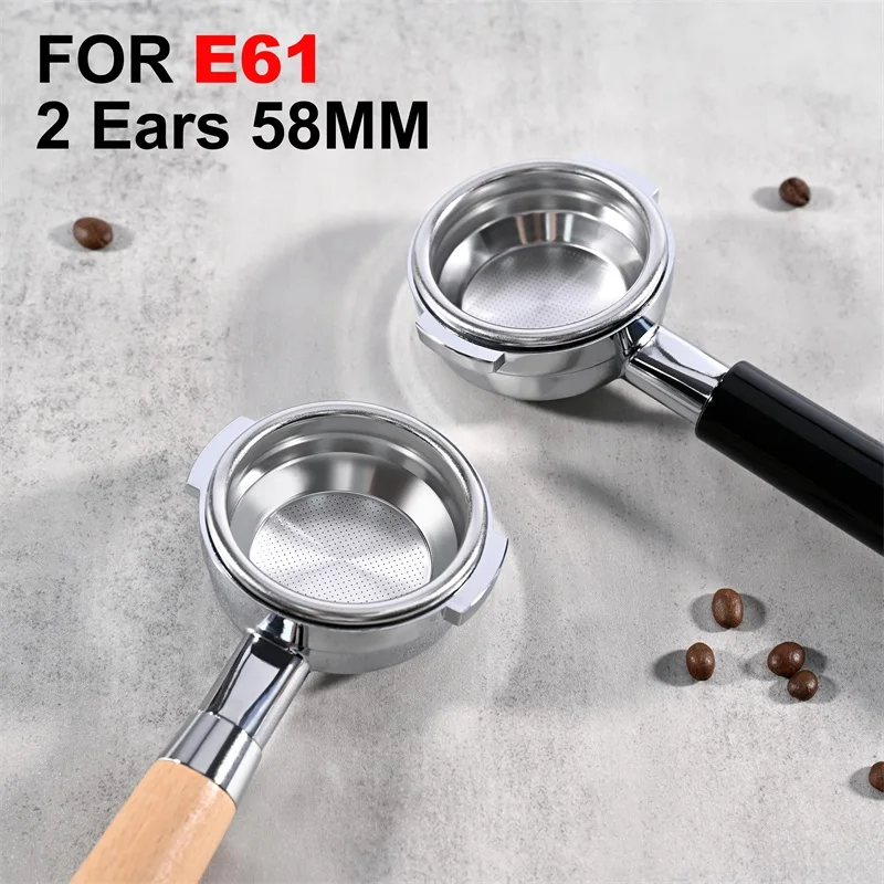 58 مللي متر آذان اثنين القهوة Portafilter عارية ل...