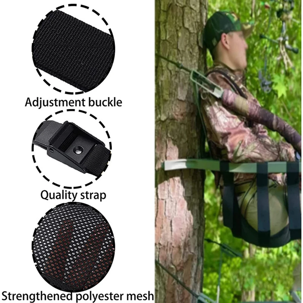 Outdoor Treestand Seats Replacement Hunting Tree Seat With Adjustable Strap  Universal Tree Stand Seat Cushion Hunting Accessory - AliExpress
