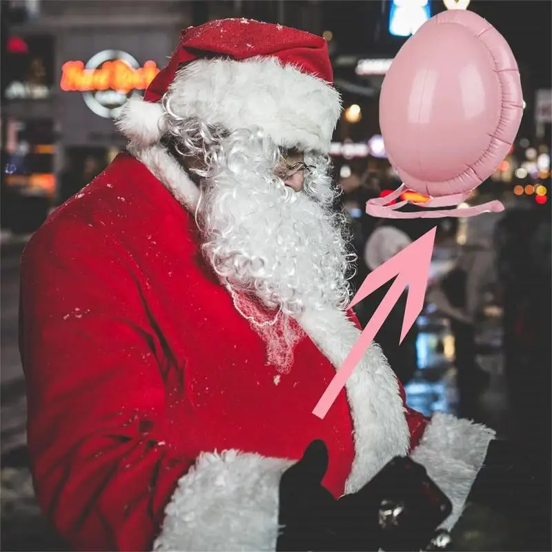 Fake Santa Claus Belly Fake Pregnant Belly Inflatable Costume Christmas Play Playing Santa Halloween Cosplay Dress Party