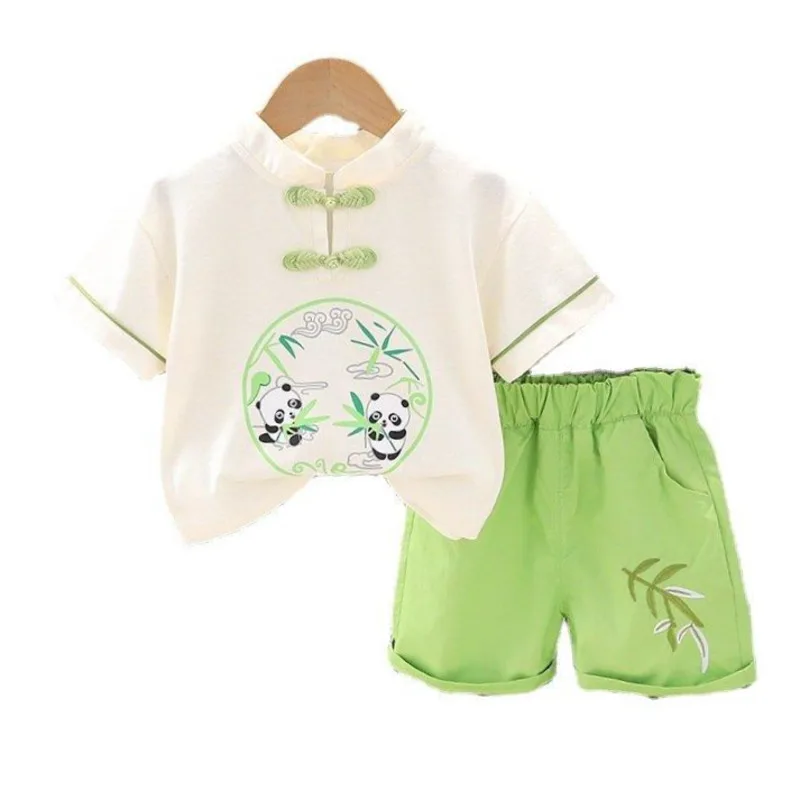

New Summer Baby Girls Clothes Suit Children Boys Casual T-Shirt Shorts 2Pcs/Sets Kids Outfits Toddler Costume Infant Tracksuits