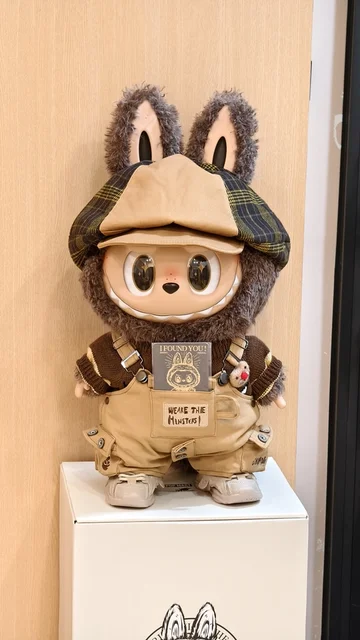 Zimomo Leader'S 58cm Trendy Toy Figurine, Labubu Vinyl Doll