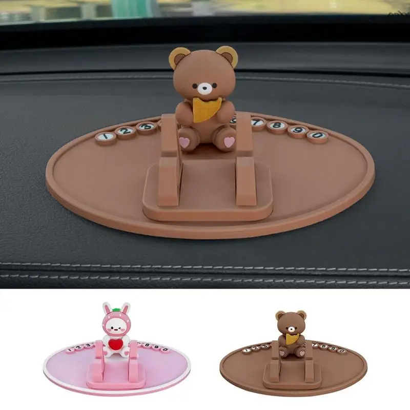 

Автомобильная Временная задняя табличка с номером, автомобильная парковочная карта с держателем для телефона, карта с номером, чтобы избежать буксировки