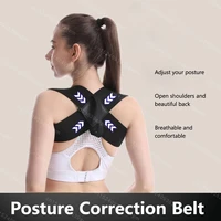 Posture Corrector Back Brace Clavicle Support Stop Slouching and Hunching Adjustable Back Trainer Unisex Correction Belt 2