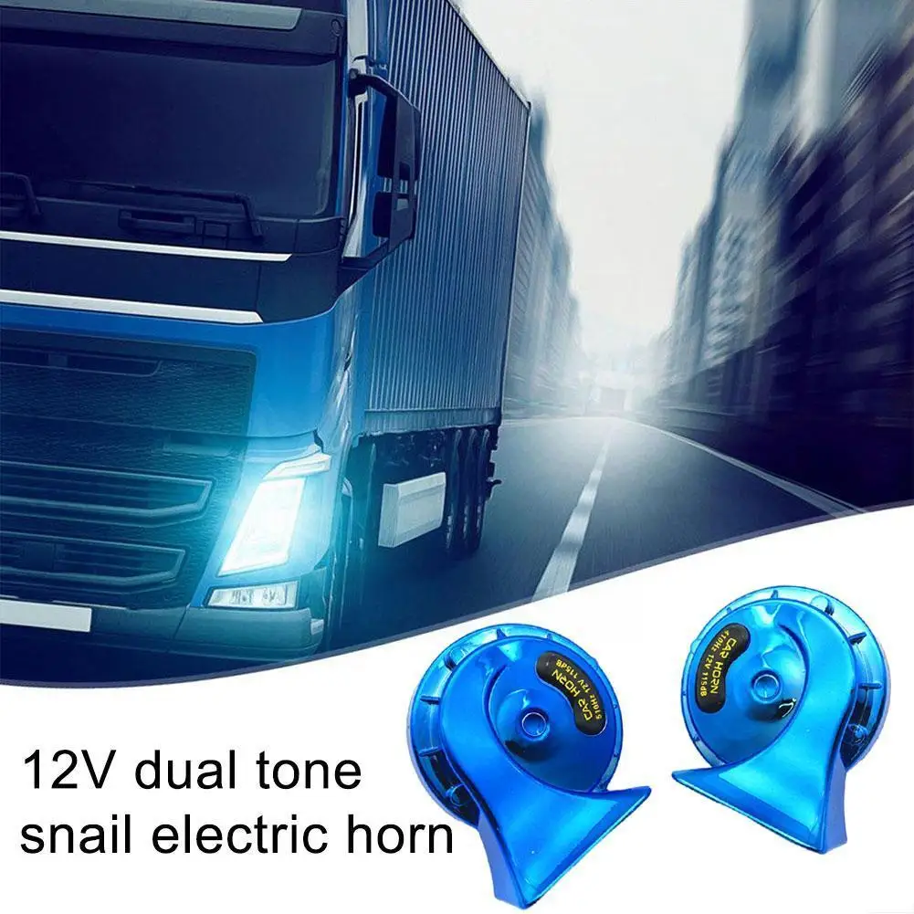 Universal 12V Electric Snail Horn for Motorcycle Car Auto Acc H7U9 car siren horn car air horn motorcycle horn air horn train horn waterproof horn air raid siren horn midrange horn