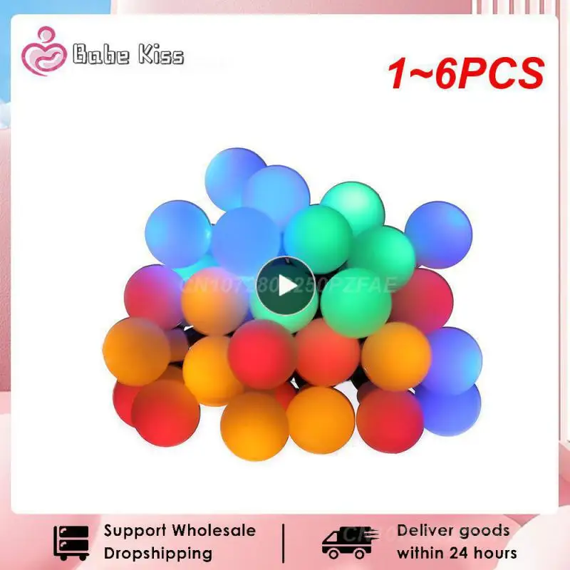 

1~6PCS Food Grade Silicone Beads Baby Teether Flower Shape Newborn Molar Teething Toys Rodent Gum Pain Relief Teether for Baby