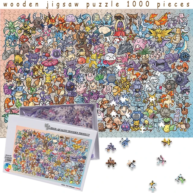 Buffalo Games Pokemon Pikachu & Friends Puzzle 500 Pieces
