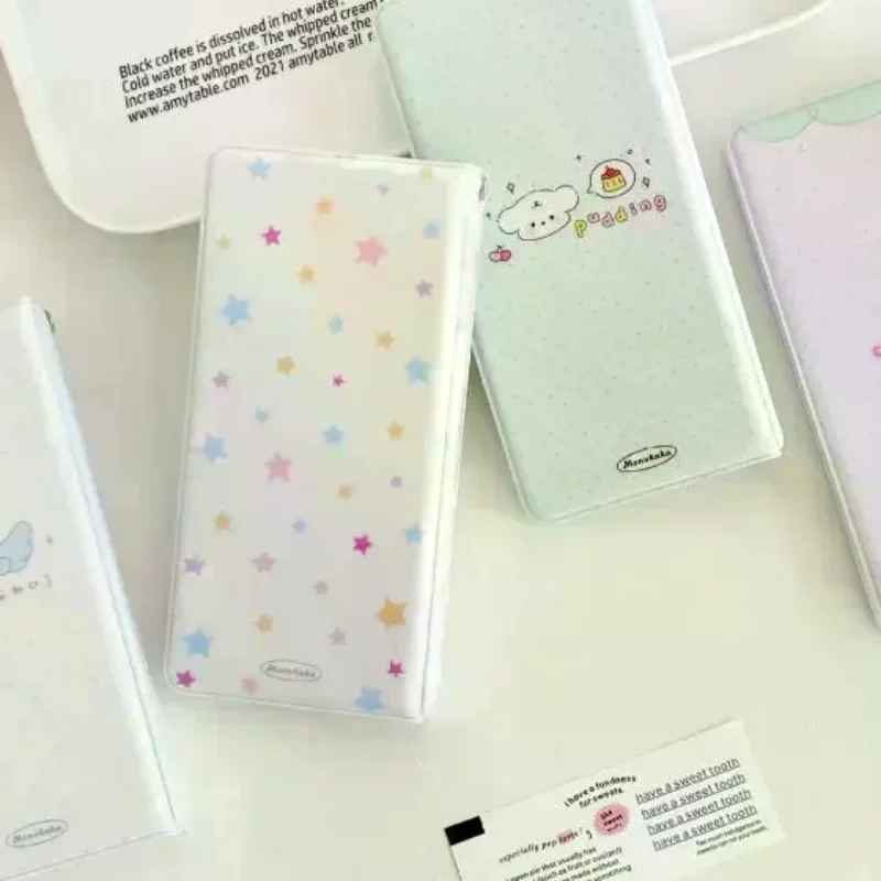 Cute Life 4 Cut Photo Collection Book Star Minimalist Sstyle Idol Photocard Storage Album 4 Grid Card Holder Note Holder